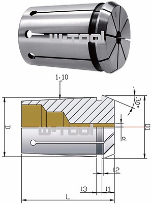 OZ32 Spannzange 467E Spannzangen 467 E 3-32mm