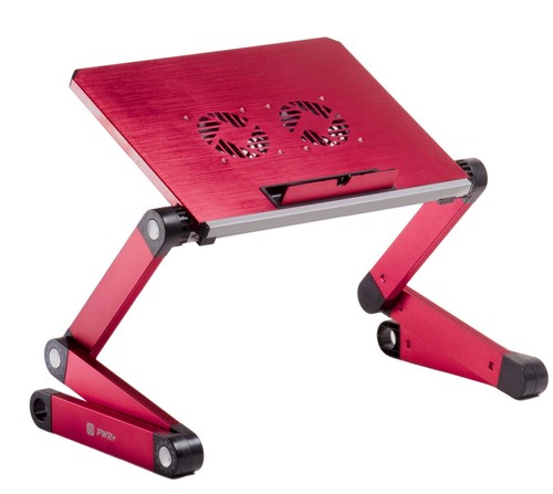 Pwr ® 17" Adjustable Laptop Table Notebook Stand Ergonomic Design ...