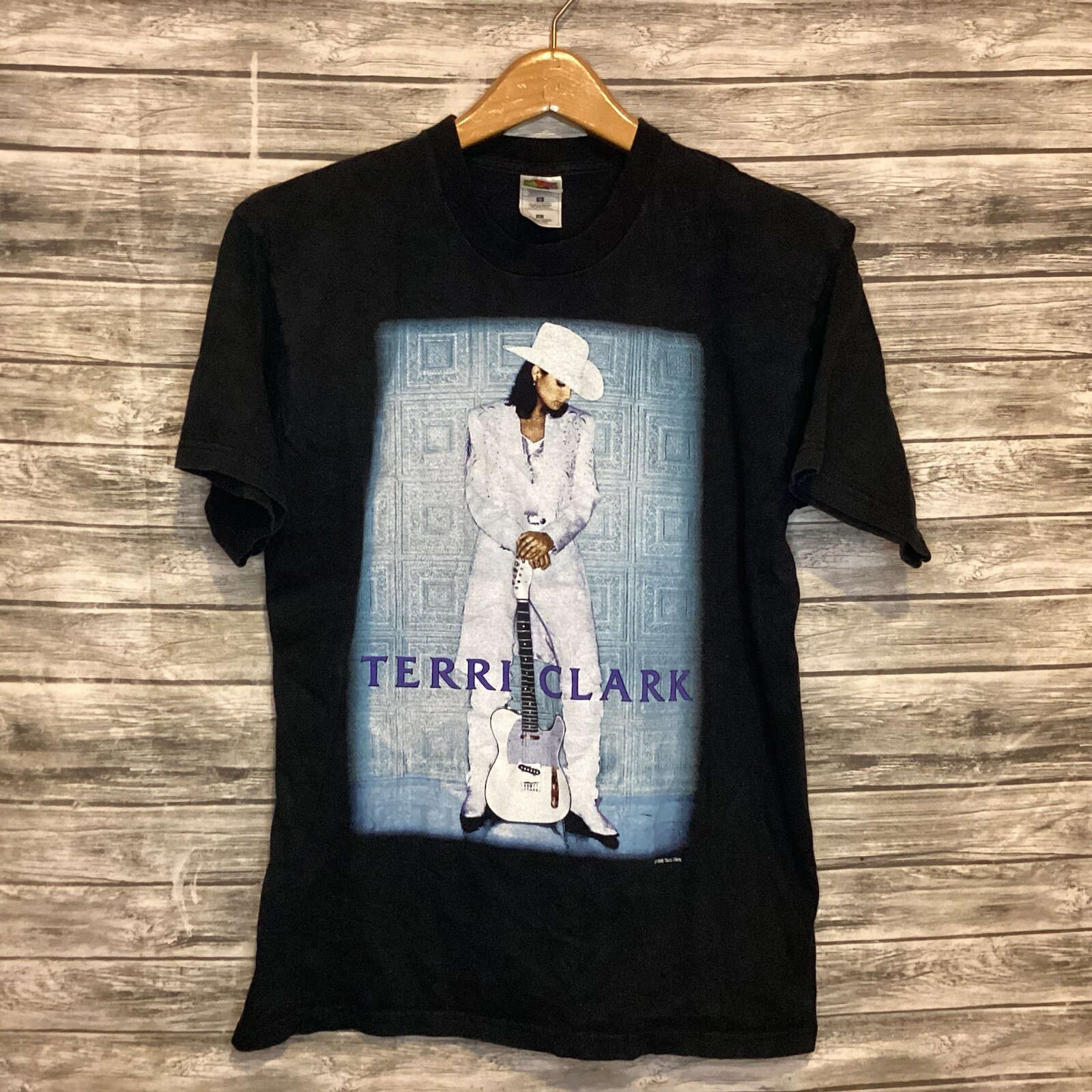Vintage Terri Clark Shirt Mens Large Black How I Feel Tour Country Music Tee 90s