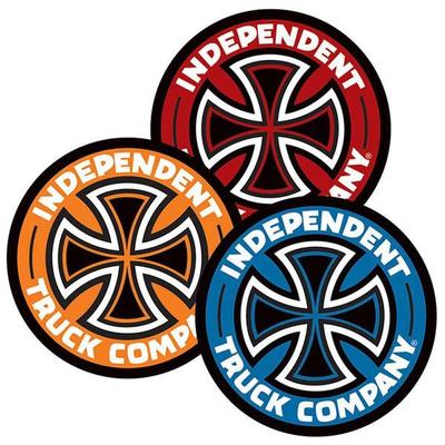 New Independent Colored TC Assorted-Color - 5in x 5in Decal Sticker