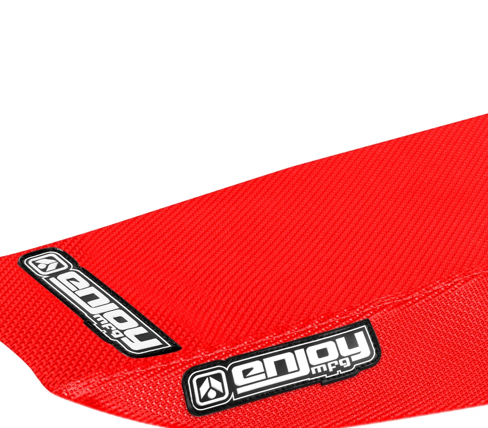 2005 - 2014 HONDA CRF 450 X SEAT COVER by Enjoy MFG ALL RED FULL GRIPPER #101 - Image 2 of 4