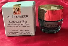 ESTEE LAUDER Night Wear Plus Anti-Oxidant Night Detox Creme 0.5 ml/.17 oz Travel