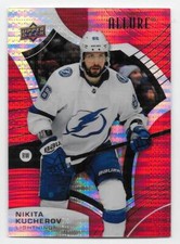 21/22 UPPER DECK ALLURE RED RAINBOW PARALLEL Hockey (#1-150) U-Pick From List