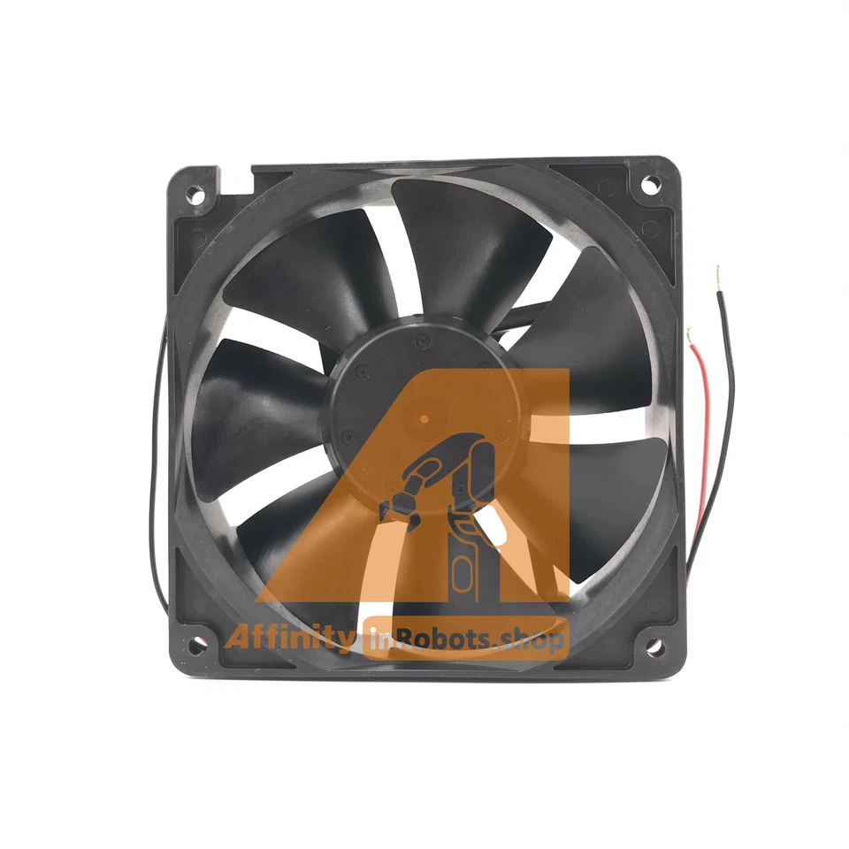 NMB-MAT 4715KL-05W-B39 Cooling Fan 3Pins Black DC 24V 0.4A 120*120*38mm - Image 4 of 4