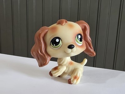 LPS Littlest Pet Shop Authentic No # Puzzle Cocker Spaniel Dog