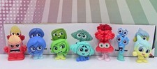 Lot Of 7 Disney Doorables INSIDE OUT 2 Envy Anger Disgust Anxiety Joy Fear Sad