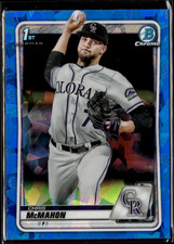 Chris McMahon - 2020 MLB Bowman Draft Sapphire Card BD-43