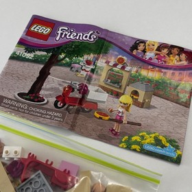 Lego Friends Stephanie's Pizzeria 41092 Ages 5-12 Complete Set (No Original Box)