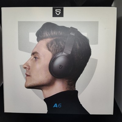 Soundpeats A6 Hybrid Active Noise Cancelling Over-Ear Headphones (Complete Set)