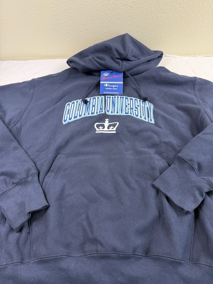 Champion Brand Reverse Weave Columbia University Hoodie Sweatshirt