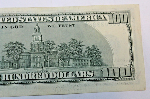 US $100 BILL FANCY SERIAL # LOW SERIAL NUMBER 00003396, SUM 21, MULTIPLE OF 3 - Picture 6 of 6