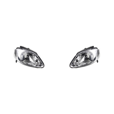 Scheinwerfer Set Front passend für VW Fox 5Z 04/2005 -12/06 H4 links rechts
