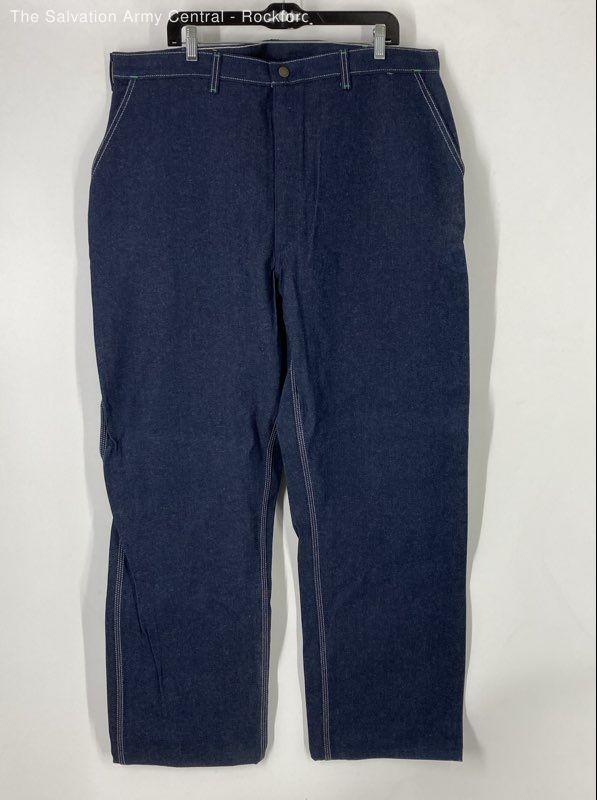 OshKosh B'Gosh Mens Blue Denim 5-Pocket Design Carpenter Jeans Size 40x32