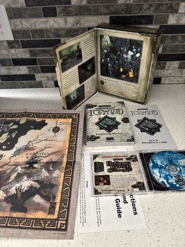 FORGOTTEN REALMS BALDUR'S GATE, BALDUR’S GATE II, ICEWIND, MANUALS, LOT PC *READ - Picture 13 of 19