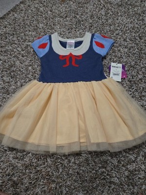 Disney Princess Snow White Sweater & Tutu Dress Size 2T Dress up Play
