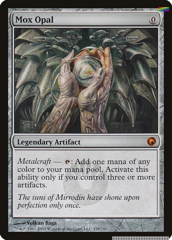 Mox Opal Magic: The Gathering Trading Card Games Individual