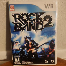 EA Rock Band 2 Nintendo Wii Manual Included Multiplayer Online Play T NTSC-U/C