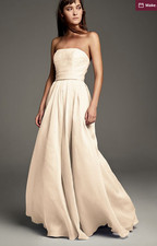White by Vera Wang bridesmaid dress Size 0 cream color