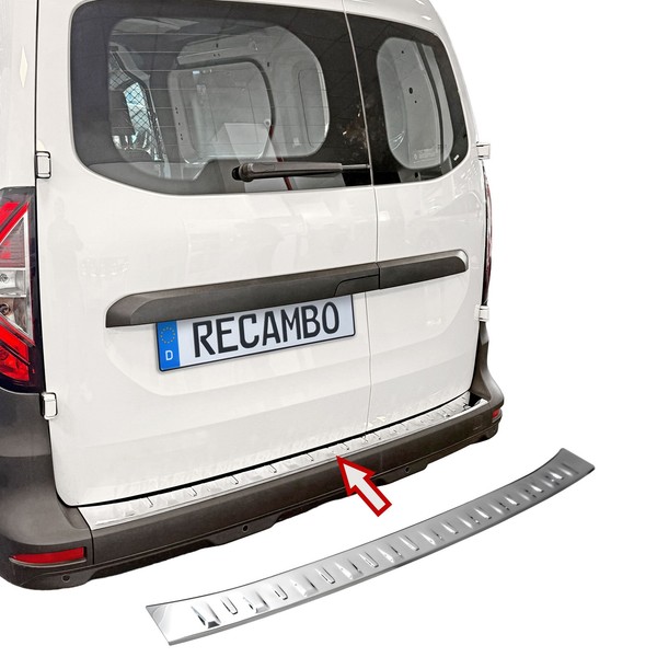Ladekantenschutz Edelstahl Chrom Passend FüR Nissan Townstar | BJ Ab 2022>-image
