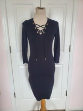 Calvin Klein Women's Black Long Sleeve Sweater Dress (size S)