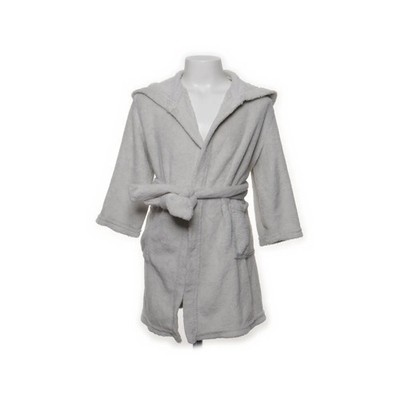 H&M Home, Bademantel, Größe: 98/104, Beige/Grau/Mehrfarbig, Polyester #ZnR