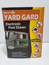 Bird-X Yard Gard Electronic Pest Animal Repeller Chaser New Open Box