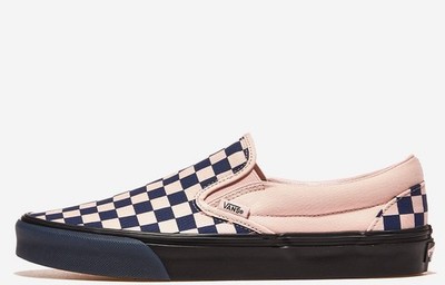 VANS CLASSIC SLIP-ON 2025 MEN'S SNEAKERS VN000EACGLE CHECKERBOARD pink