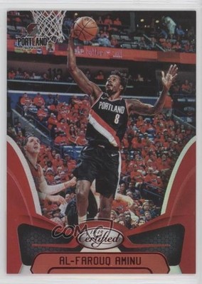 2018-19 Certified Mirror Red /299 Al-Farouq Aminu #136 11pj