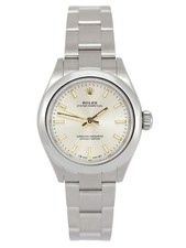 Rolex Oyster Perpetual 28 276200 silver dial | full UK set 02/24