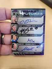 2024 Leaf Futures 4seeable Quad Auto CAMERON BRINK/CARDOSO/PILI/MUHL /6 RC SSP!