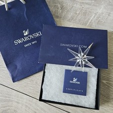 Swarovski Crystal 1995 Annual Snowflake Christmas Star Ornament Only Vintage