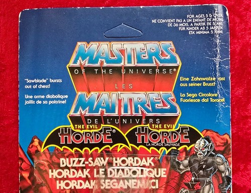 Mattel Masters of the Universe ORIGINAL  " BUZZ-SAW  HORDAK " MOC OVP 1987 - Bild 5 von 11
