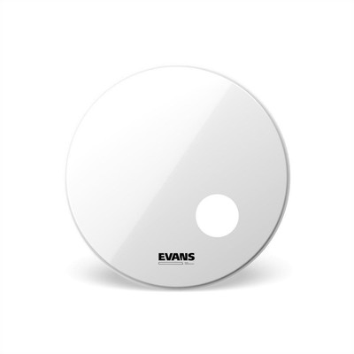 EVANS BD18RSW EQ3 SMOOTH WHITE RESONANT PELLE 18'' 