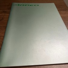 Toyota Vista Ardeo Car Brochure Green Used