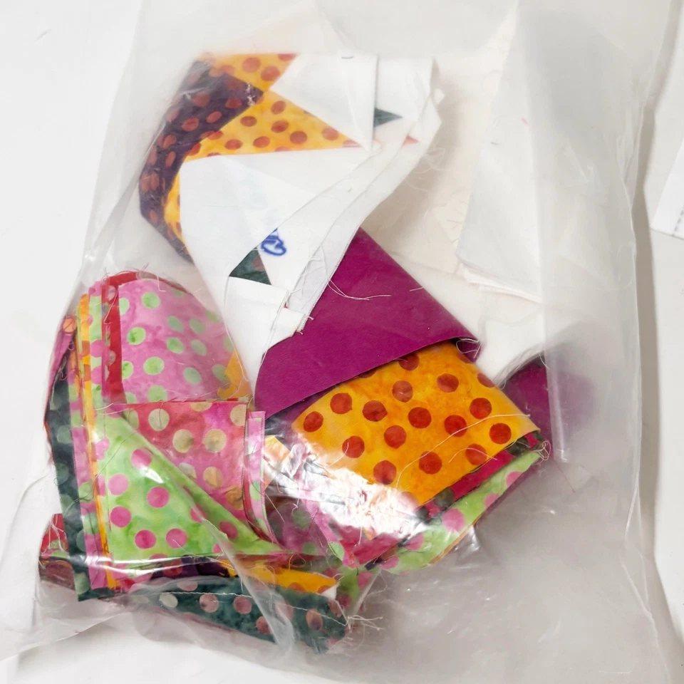 ACCUQUILT 2013 Retreat Star Delight By Alex Anderson Wall Hanging Quilt Kit - Image 4 of 4