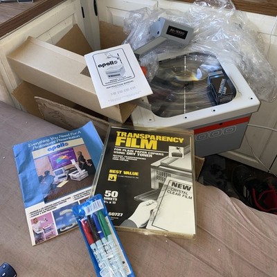 Apollo AI-1000 Series Professional Overhead Projector-new Never Used