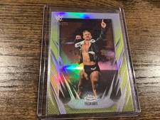 2026 Topps Chrome WWE - Tyler Bate #112 - Yellow Refractor #98/275