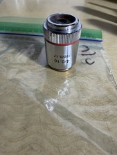 Motic 4x Microscope Objective  4/0.10 160/0.17 from National