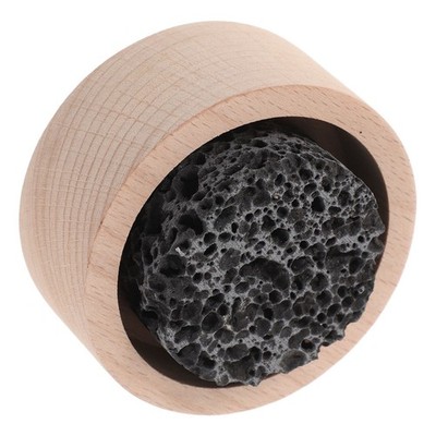 Volcanic Lava Rock Diffuser Wooden Incense Box Essential Oil Passive