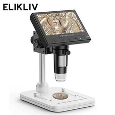Digital Microscope EDM4 4.3" LCD for Electronic 1000x Coin Magnifier Repair Micr