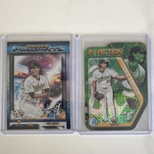 Topps Jamie Arnold Athletics Prized Prospects In Action Serial # 2025 Card Lot
