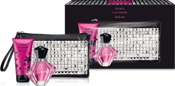 AVRIL LAVIGNE BLACK STAR 30ML EDP 3PCS GIFTSET GENUINE