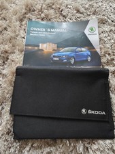 SKODA FABIA OWNERS / MANUAL / HANDBOOK / PACK / GENUINE 2016 - 2021 (D757)