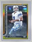 2025 Topps Chrome Tony Romo Gold Refractor (RAW)