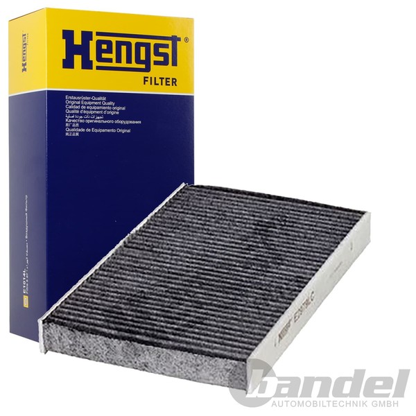 Hengst Filter Innenraumfilter Aktivkohlefilter Passend FüR CitroËN C2 C3 C4 DS4-image