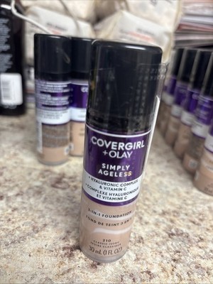 Covergirl + Olay Simply Ageless 3-in-1 210 Classic Ivory SMALL BUSINESS    