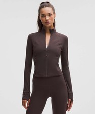 NWT 128 Lululemon Define Cropped Jacket Nulu Sequoia SIZE 0