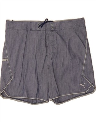 Puma Herren Badeshorts Large Blau Baumwolle AE12