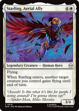 MTG SPM NM Common Starling, Aerial Ally #18