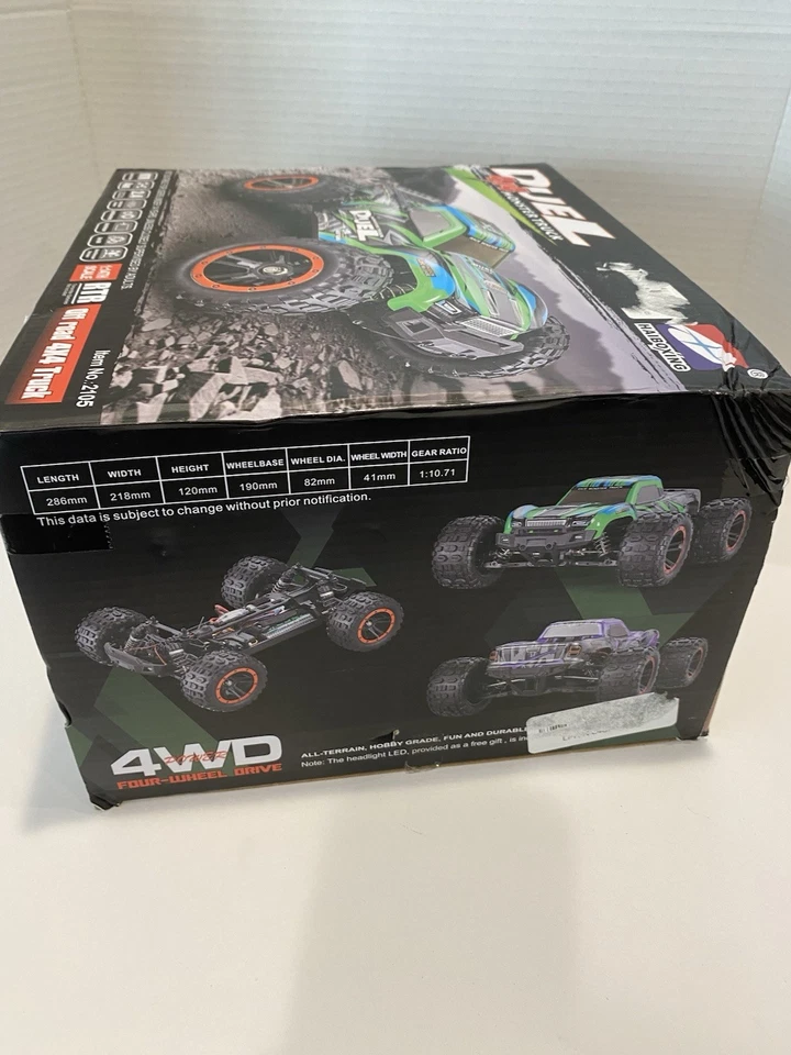 Hailboxing item number 2105 RC Monster Truck off-road 4 x 4 1:14th Scale - Image 4 of 4